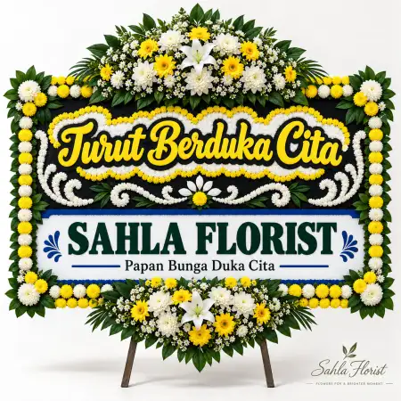 Papan Bunga Duka Karangpanimbal