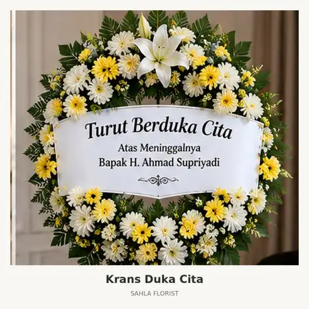 Krans Bunga Duka Karangpanimbal
